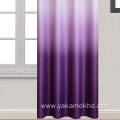 Purple Ombre Curtains for Bedroom